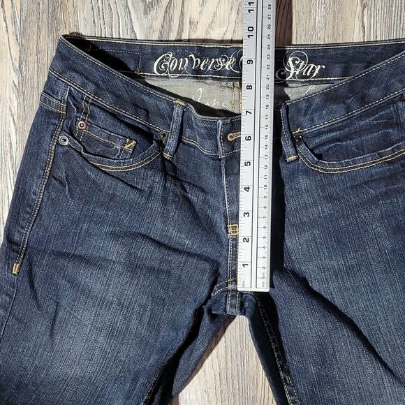 Converse One Star Premium Demin Straight Leg Jeans Size 28 - Picture 4 of 12